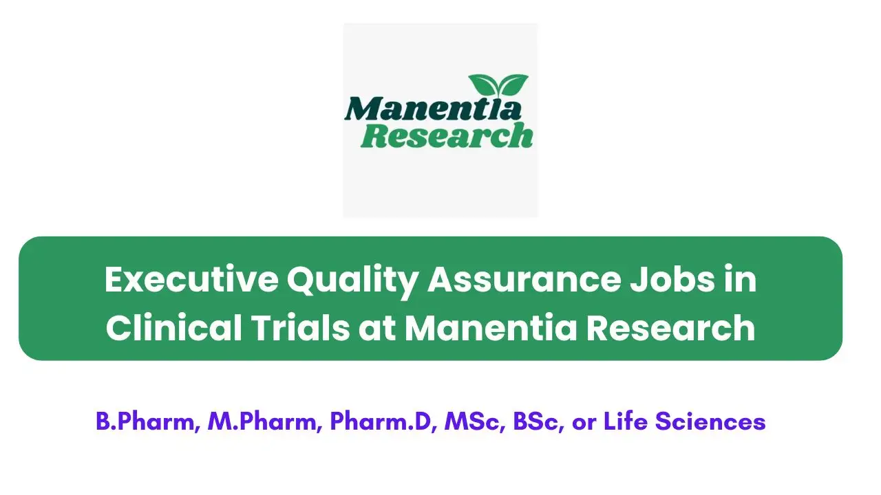 Executive Quality Assurance Jobs