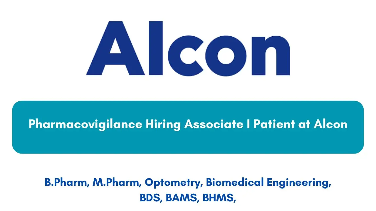 Pharmacovigilance Hiring Associate I Patient