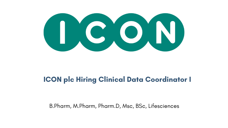 ICON plc Hiring Clinical Data Coordinator I