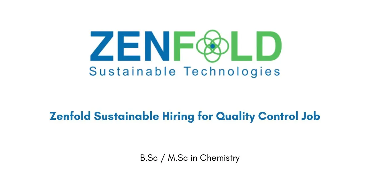 Zenfold Sustainable Hiring for Quality Control Job