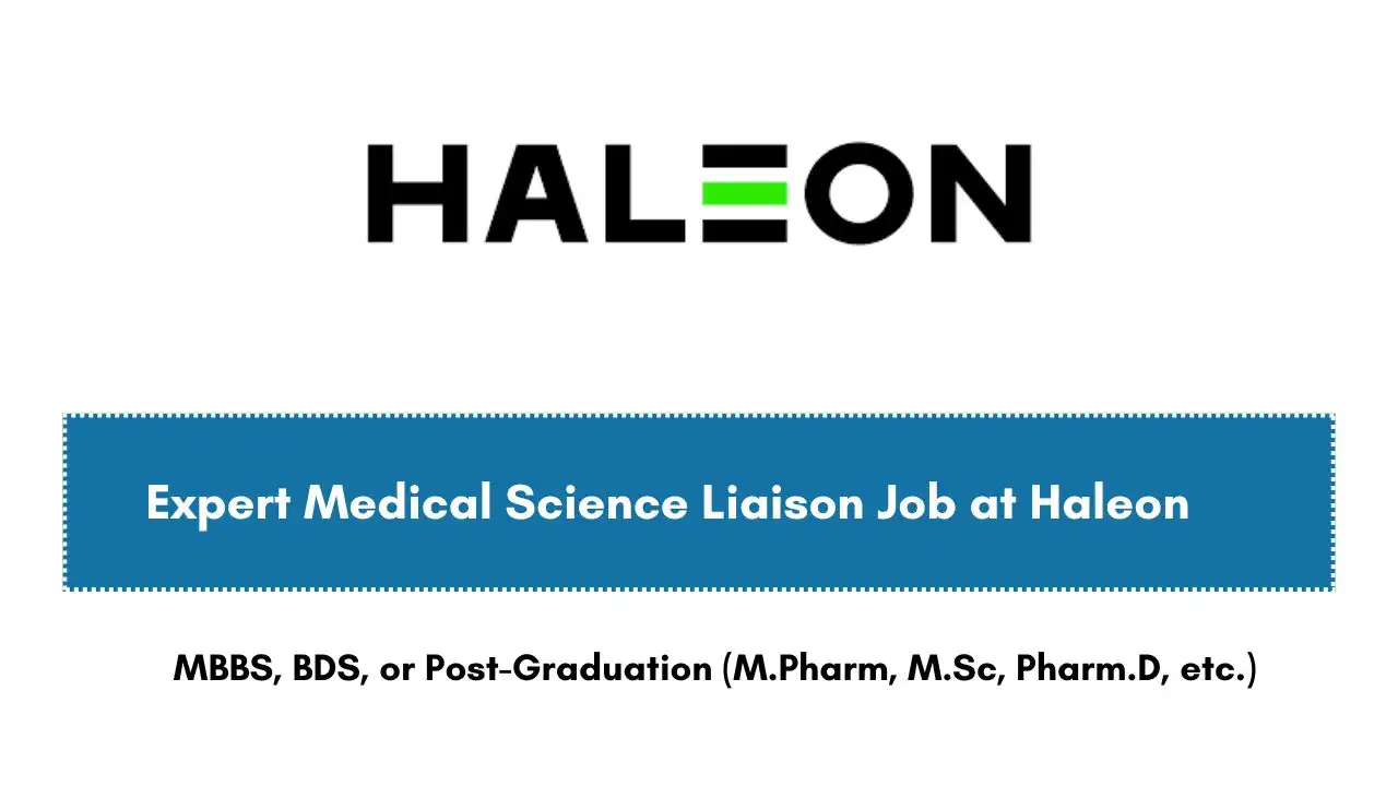Expert Medical Science Liaison Job at Haleon