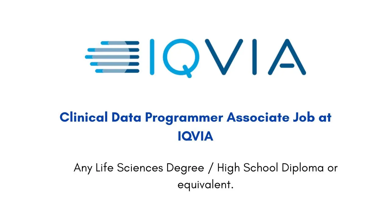 Clinical Data Programmer Associate Job at IQVIA