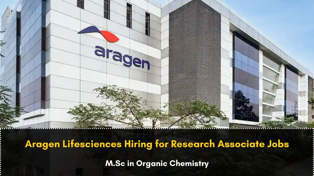 Aragen Lifesciences Hiring for Research Associate Jobs