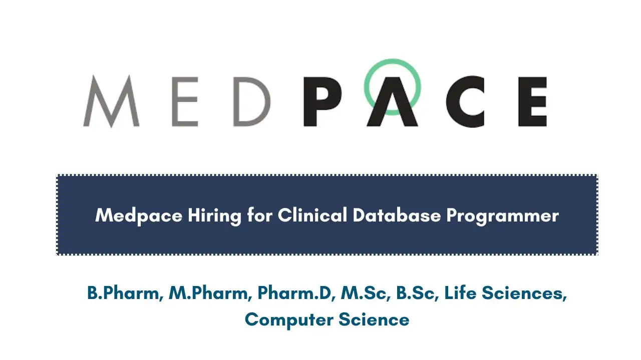 Medpace Hiring for Clinical Database Programmer