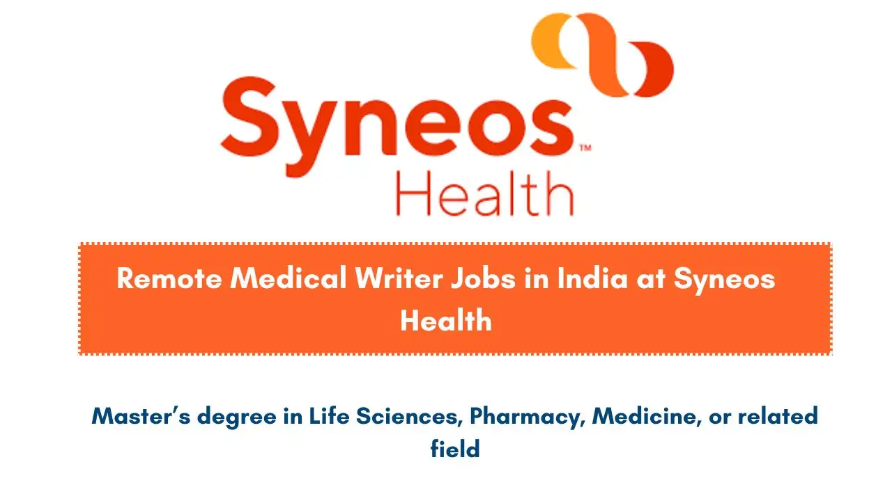 Remote Medical Writer Jobs in India