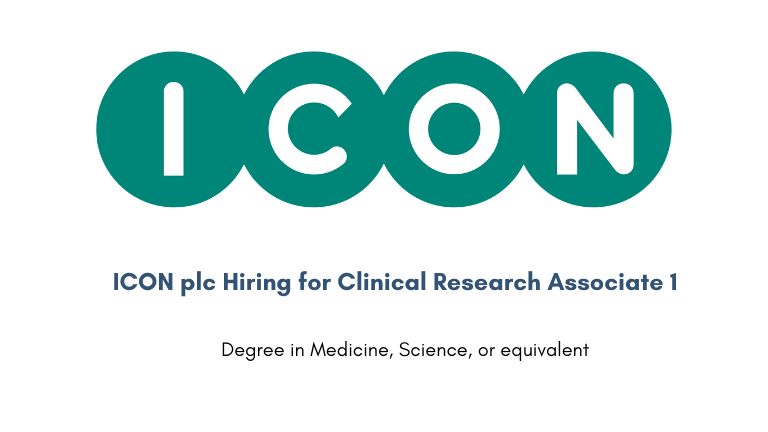 ICON plc Hiring for Clinical Research Associate 1