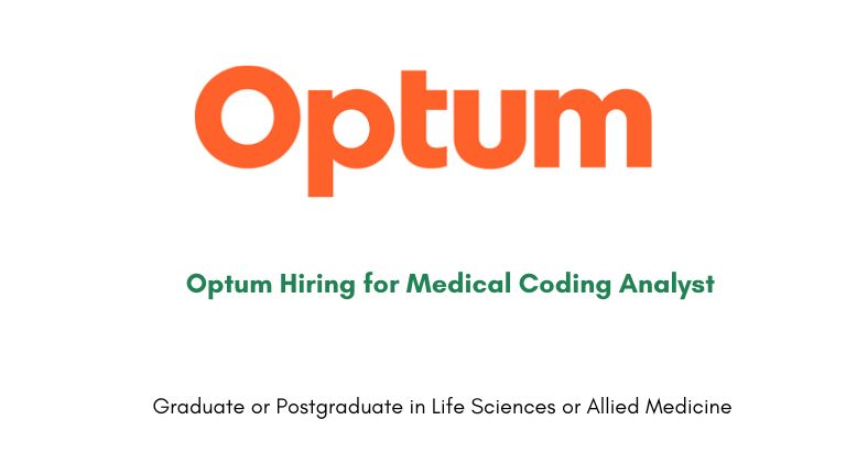 Optum Hiring for Medical Coding Analyst