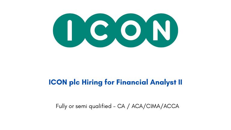 ICON plc Hiring for Financial Analyst II