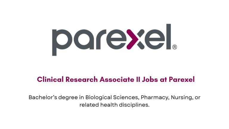 Clinical Research Associate II Jobs at Parexel