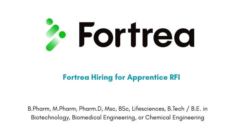 Fortrea Hiring for Apprentice RFI