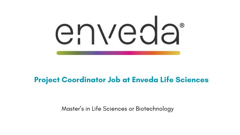 Project Coordinator Job at Enveda Life Sciences