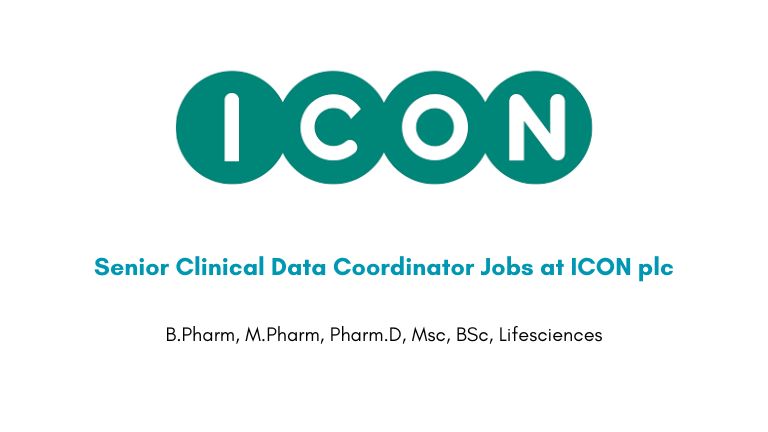 Senior Clinical Data Coordinator Jobs at ICON plc