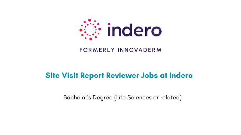 Site Visit Report Reviewer Jobs at Indero