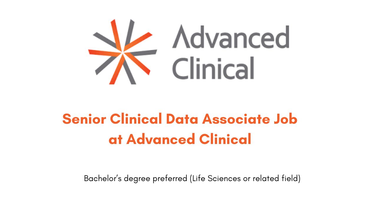 Senior Clinical Data Associate Job at Advanced Clinical