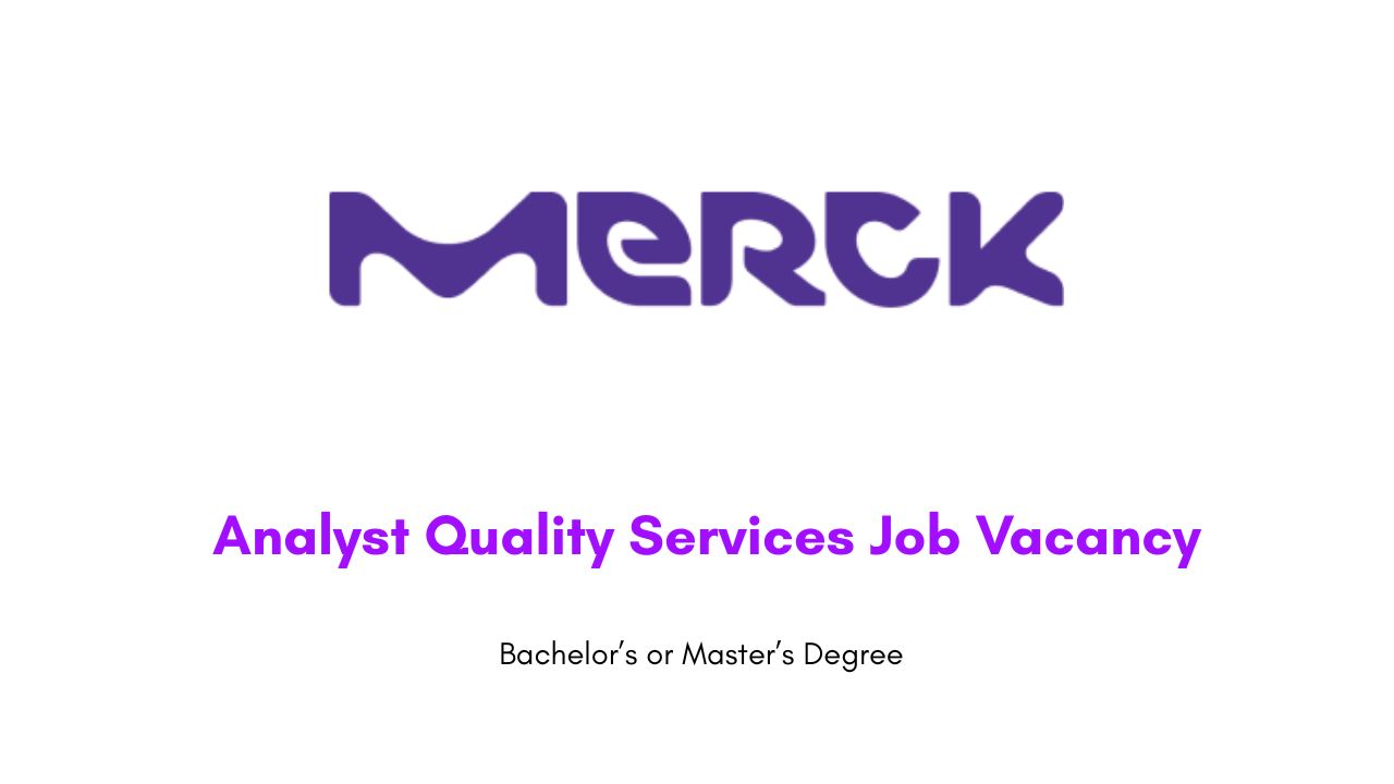 Analyst Quality Services Job Vacancy