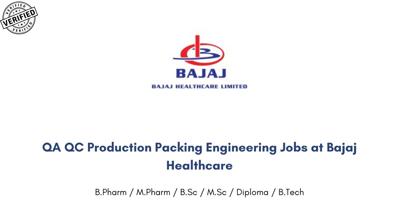 QA QC Production Packing Engineering Jobs