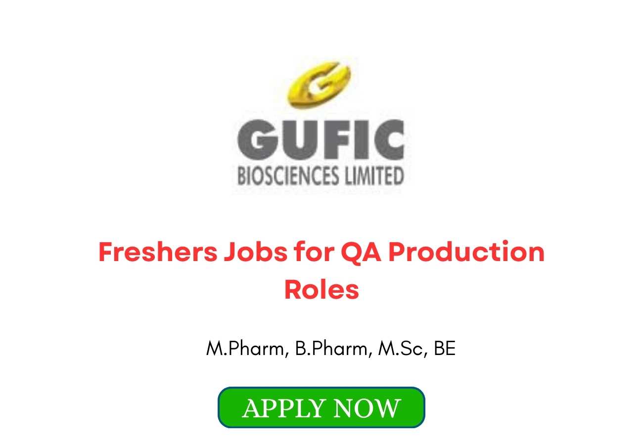 Freshers Jobs for QA Production