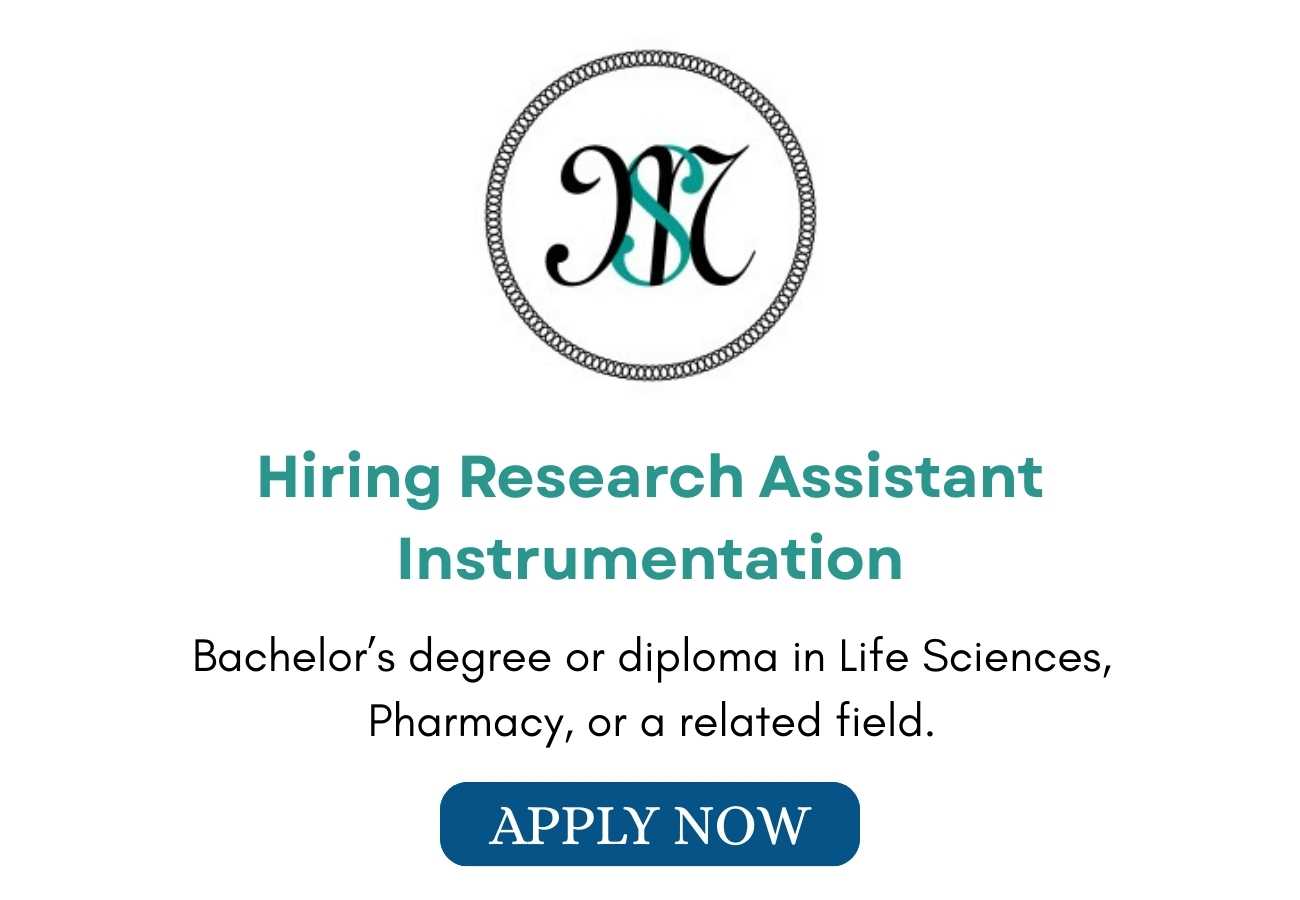 Hiring Research Assistant Instrumentation