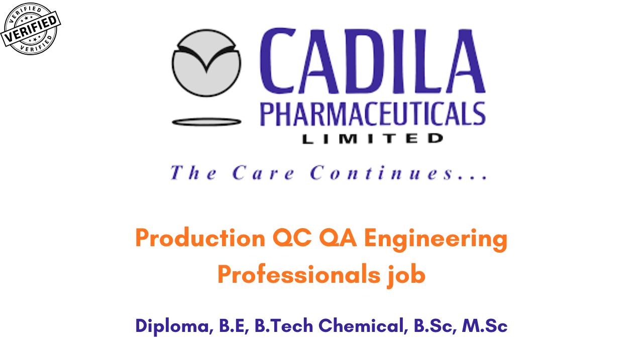 Production QC QA Engineering Professionals job in Gujarat