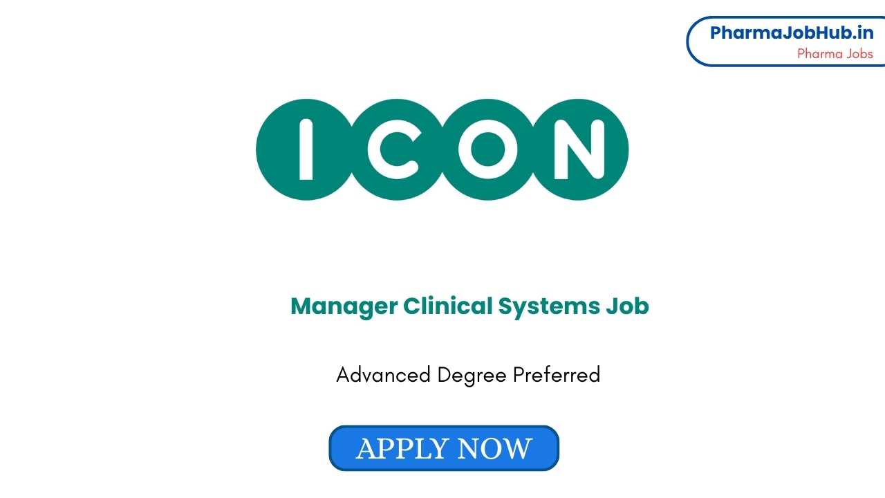 Manager Clinical Systems Job at ICON plc