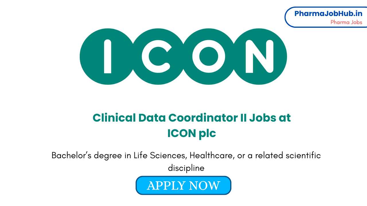 Clinical Data Coordinator II Jobs at ICON plc