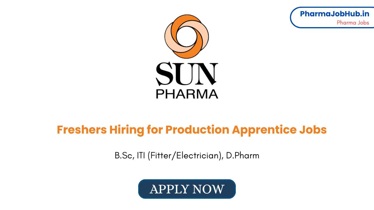 Freshers Hiring for Production Apprentice Jobs