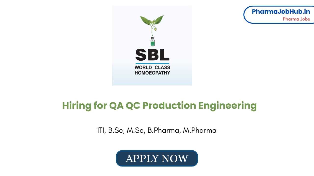 Hiring for QA QC Production Engineering