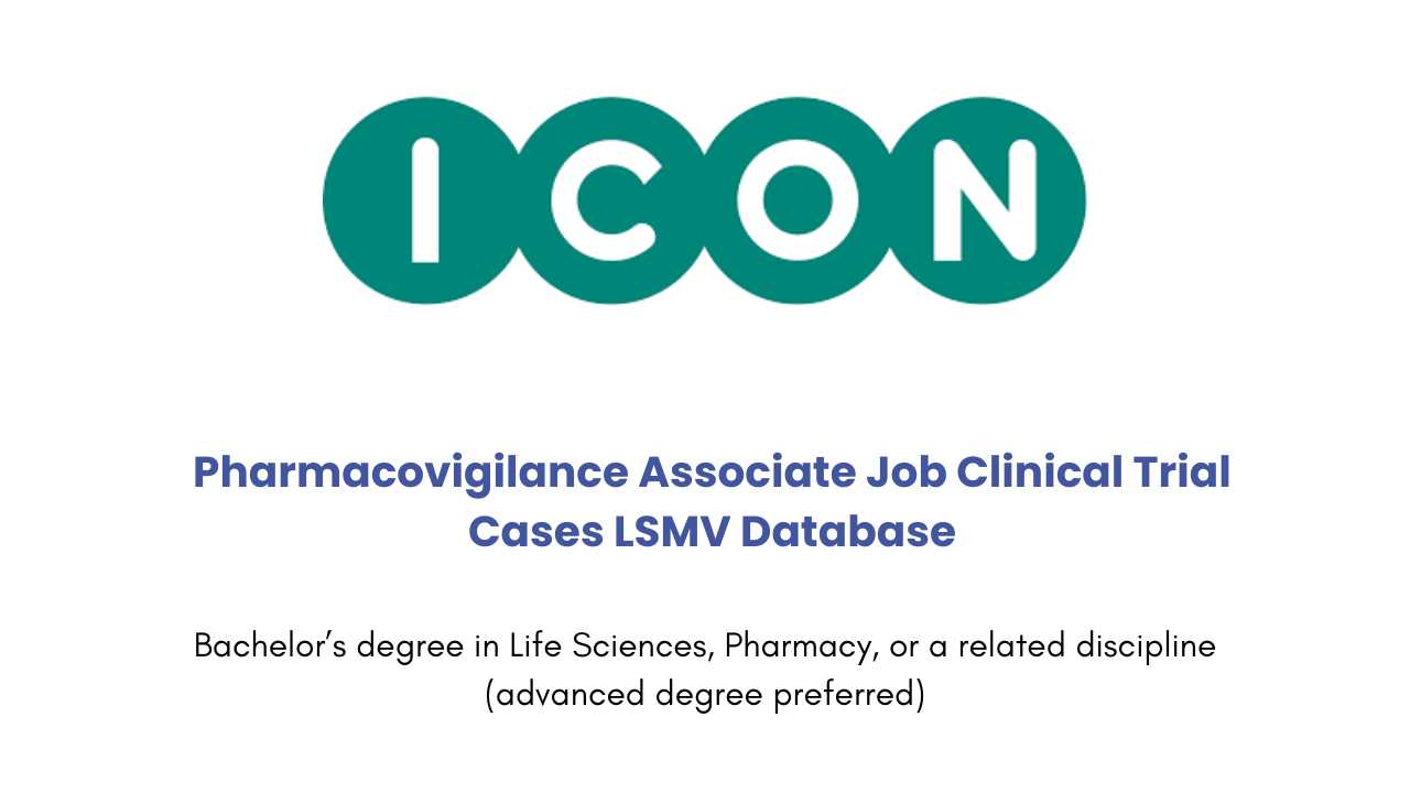 Pharmacovigilance Associate Job Clinical Trial