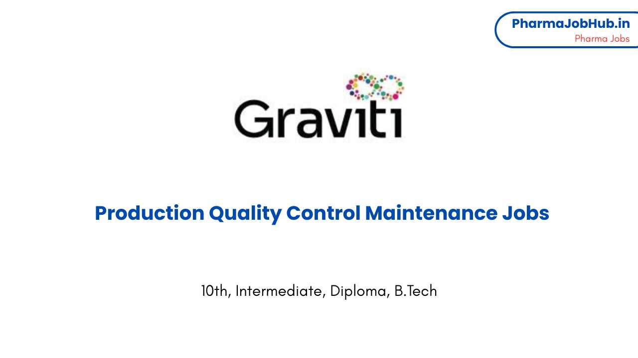 Production Quality Control Maintenance Jobs
