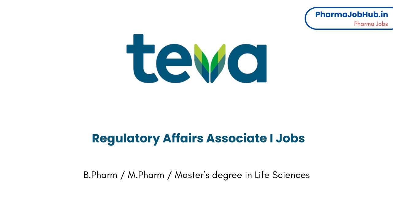 Regulatory Affairs Associate I Jobs