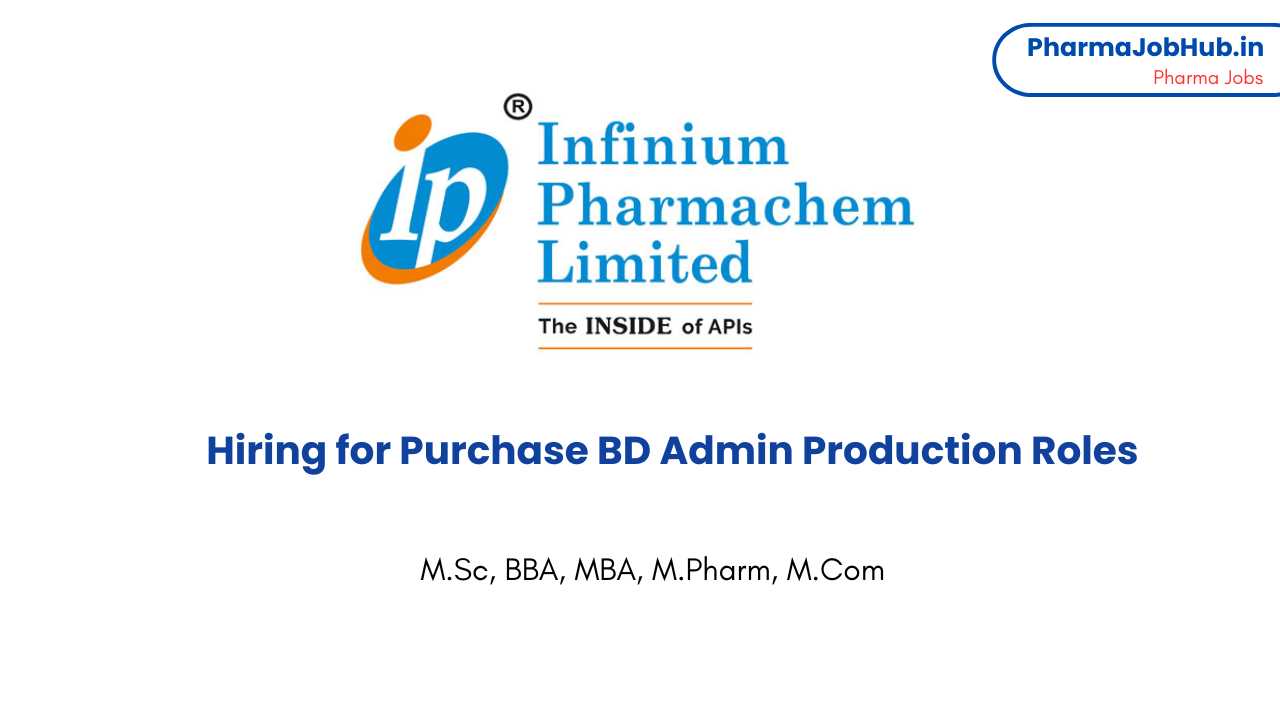 Hiring for Purchase BD Admin Production