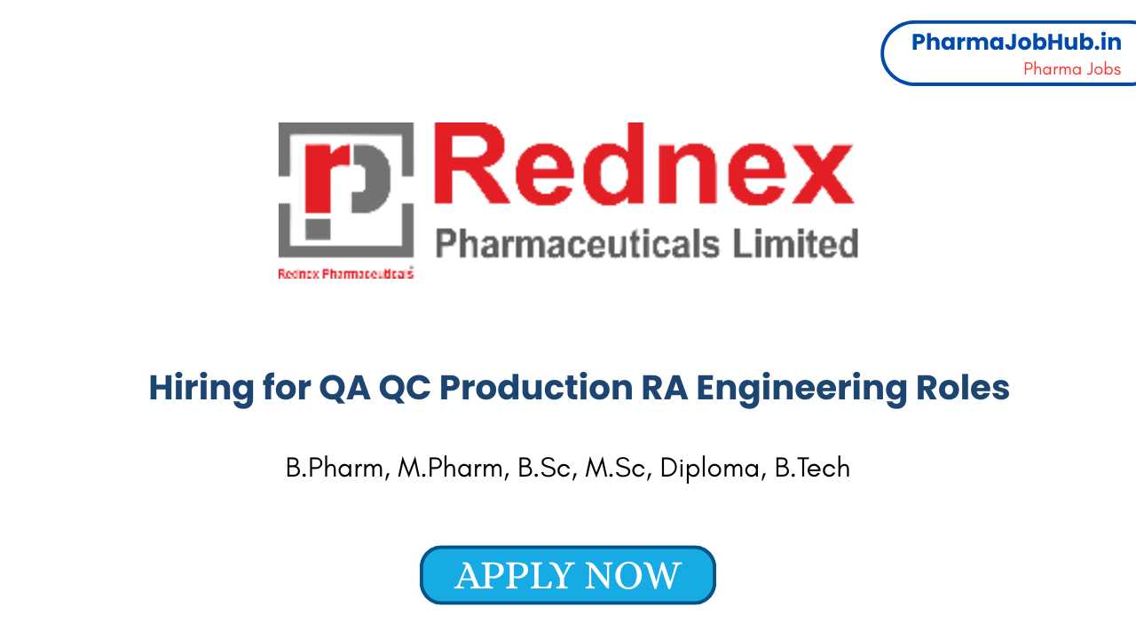 Hiring for QA QC Production RA Engineering Roles