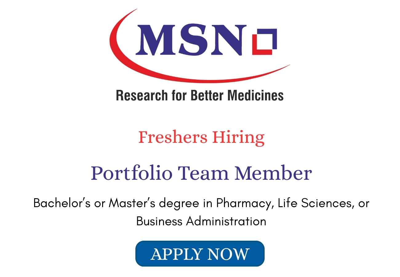 Freshers Jobs Portfolio Team Member