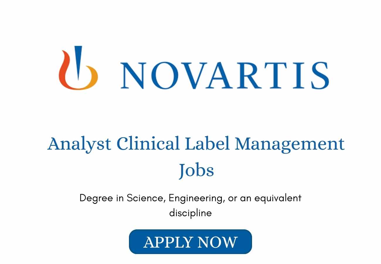Analyst Clinical Label Management Jobs