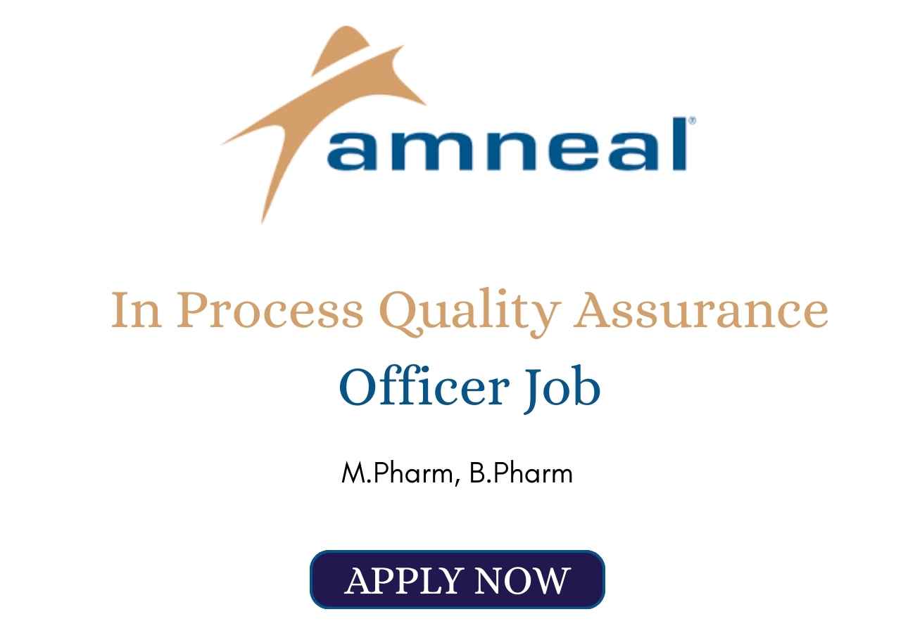 In Process Quality Assurance Officer Job