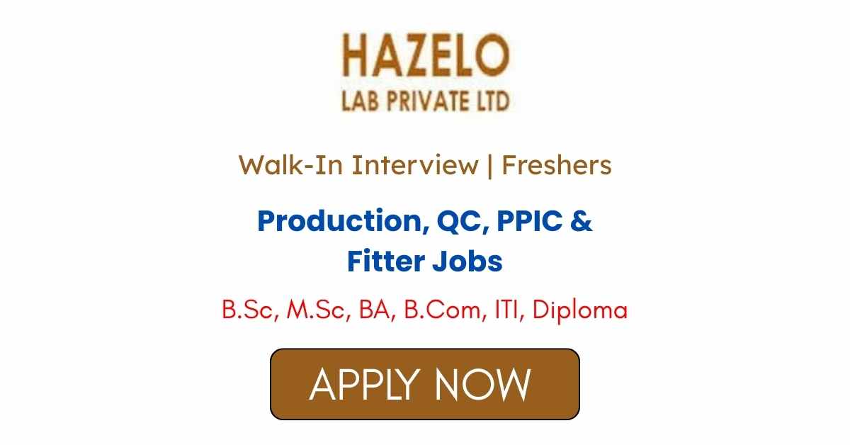 Hiring for Production QC PPIC Fitter Jobs