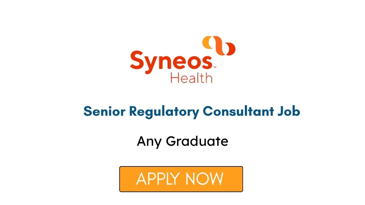 Senior Regulatory Consultant Job at Syneos Health
