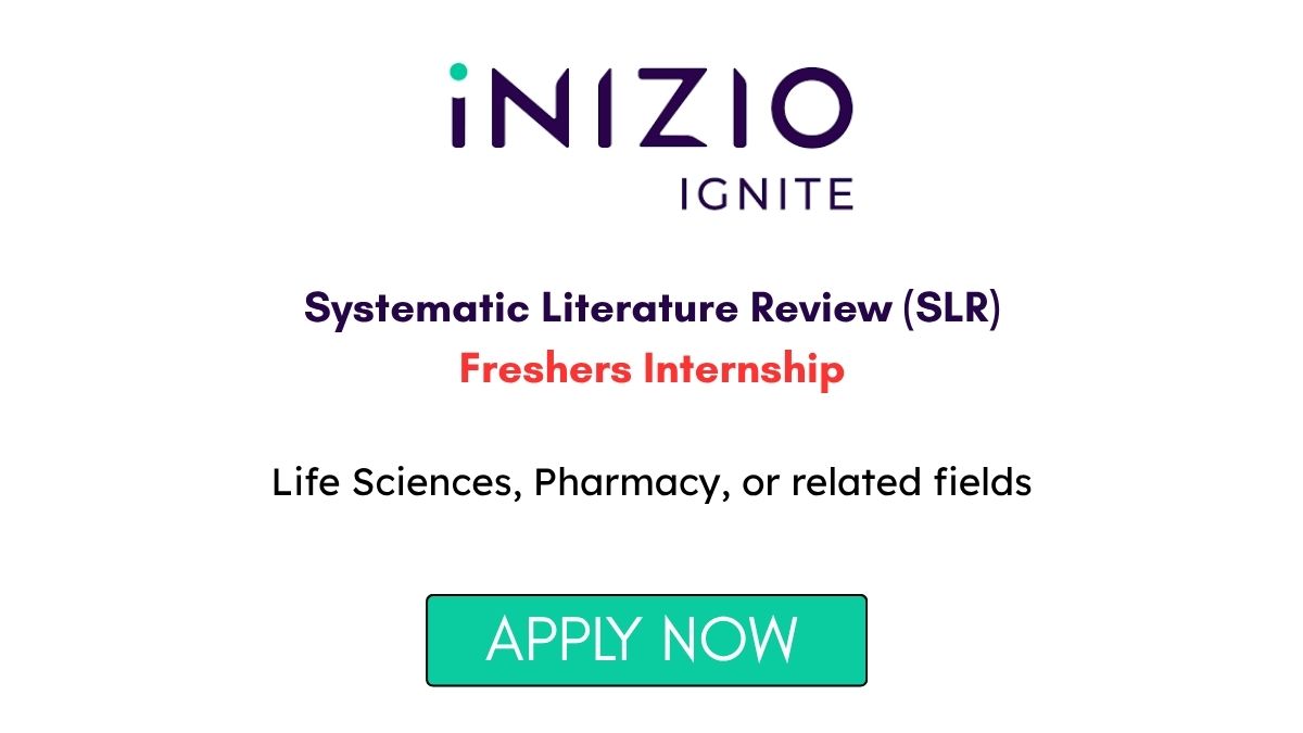 Systematic Literature Review (SLR) Freshers Internship at Inizio Ignite