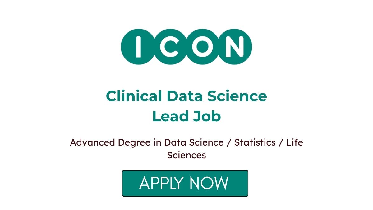 Clinical Data Science Lead Job at ICON plc Apply Now