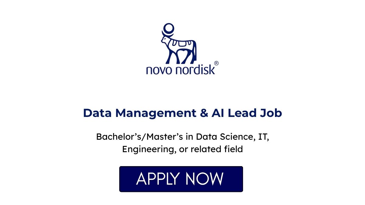 Data Management & AI Lead Job at Novo Nordisk Bangalore