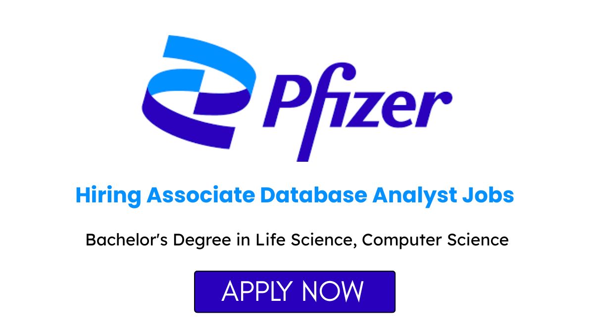 Pfizer Hiring Associate Database Analyst Jobs in Chennai