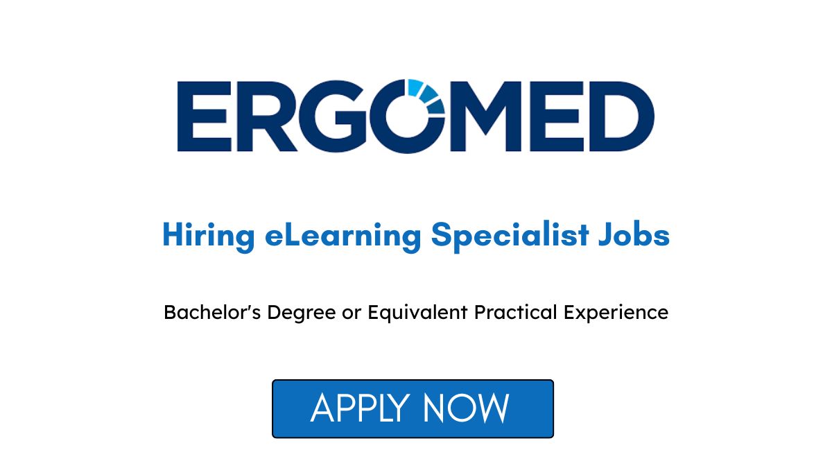Ergomed Hiring eLearning Specialist Jobs in Pune